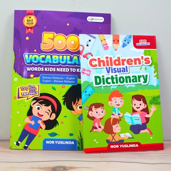 📚 500 Vocabulary: Buku Dwibahasa (BM & BI) untuk Umur 4–12 Tahun - Image 8