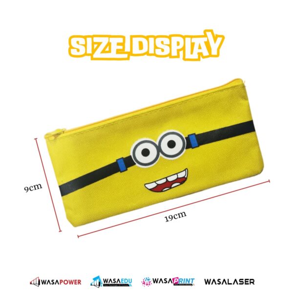 ✏️ Pencil Case Kartun Kanvas (Zip) - Image 2