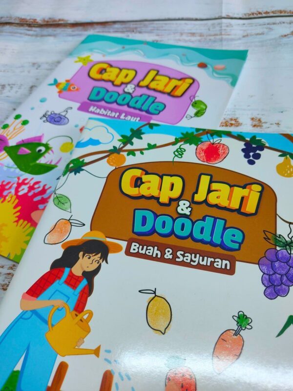 📘 Set Cap Jari & Doodle (2 Buku + Freegift Mengecop) - Image 11