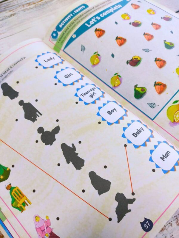 📘 100 Words Book - Buku Perkataan Bergambar (5 Bahasa) - Image 9