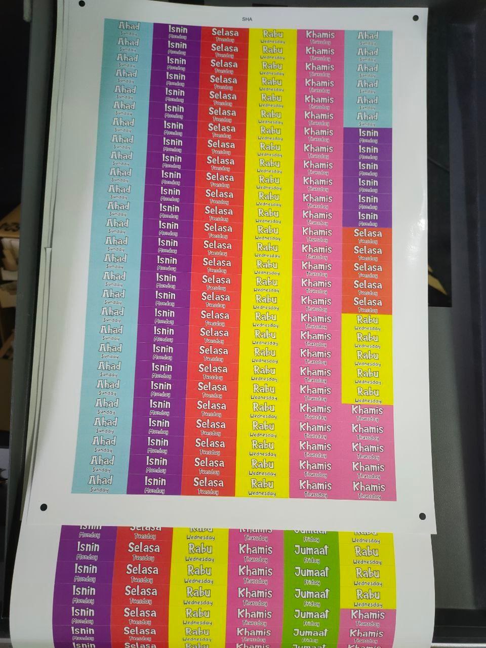 SHA - Sticker Hari A - Image 6