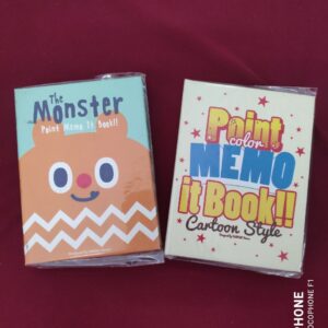 POINT COLOUR MEMO IT BOOK !! (RANDOM DESIGN)